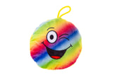 Single Plush Rainbow Emotion Face 10cm