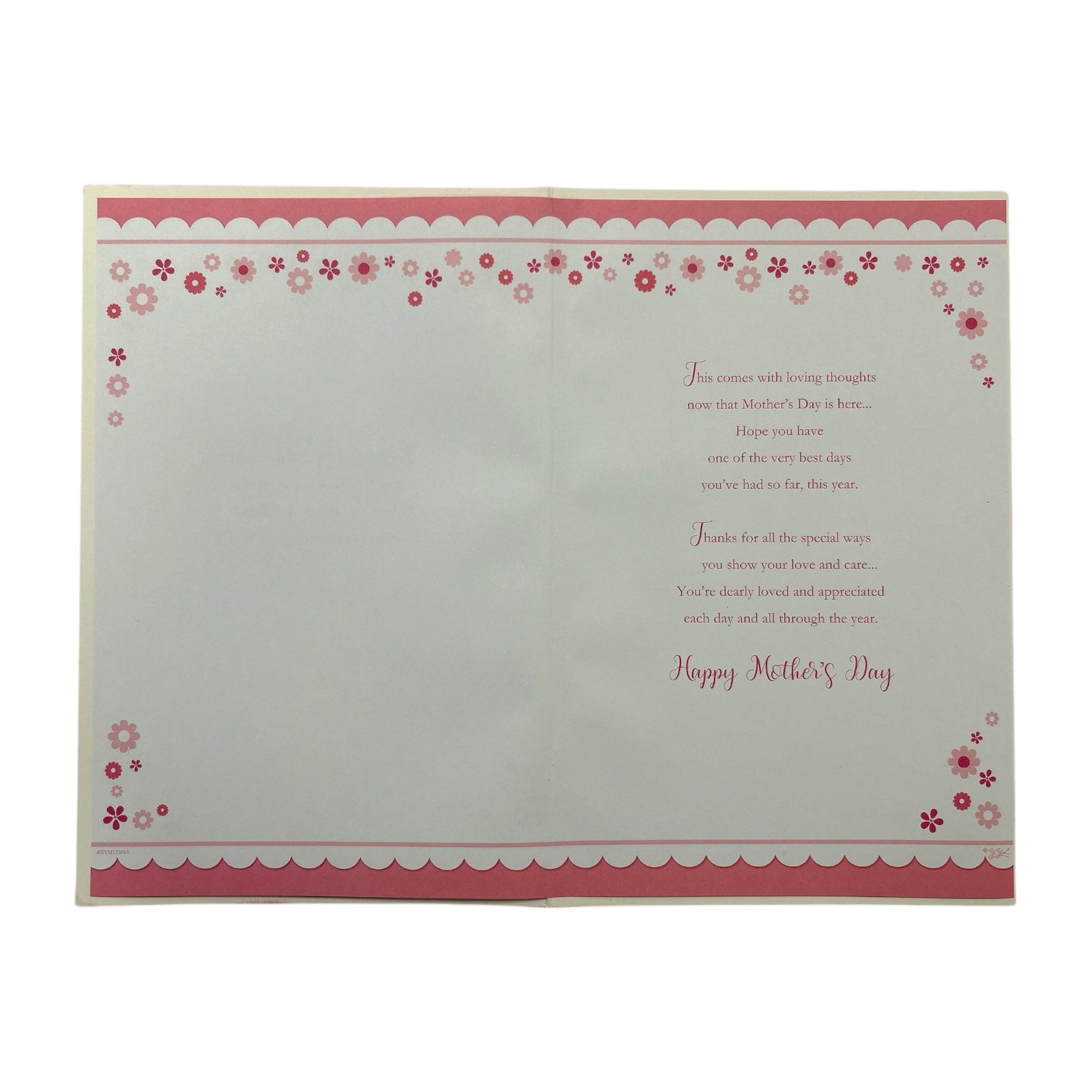To A Special Nanna Flower Head Design Mother's Day Card