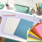 Janrax A4 Grey 80 Pages Feint and Ruled Exercise Book