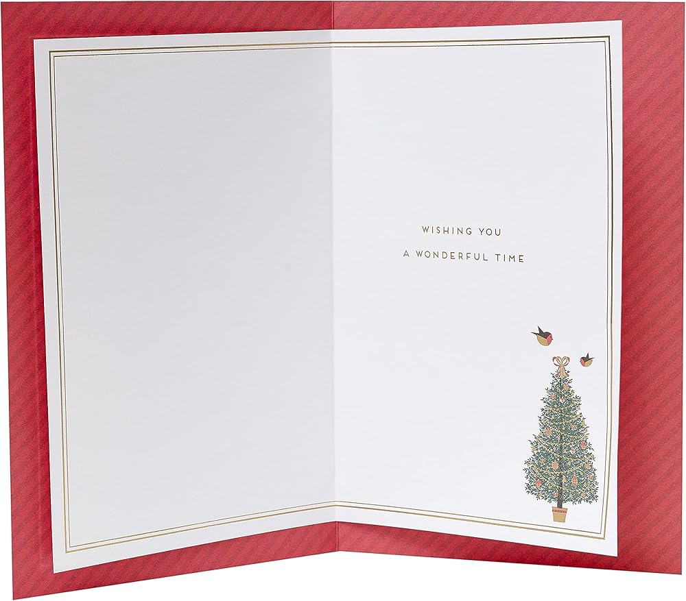 Stylish Contemporary Design Mum Christmas Card