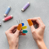 Blue No.1 Rubber Thimblettes Pack of 12