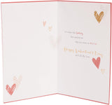 Modern Lettering Design Husband Valentine's Day Card