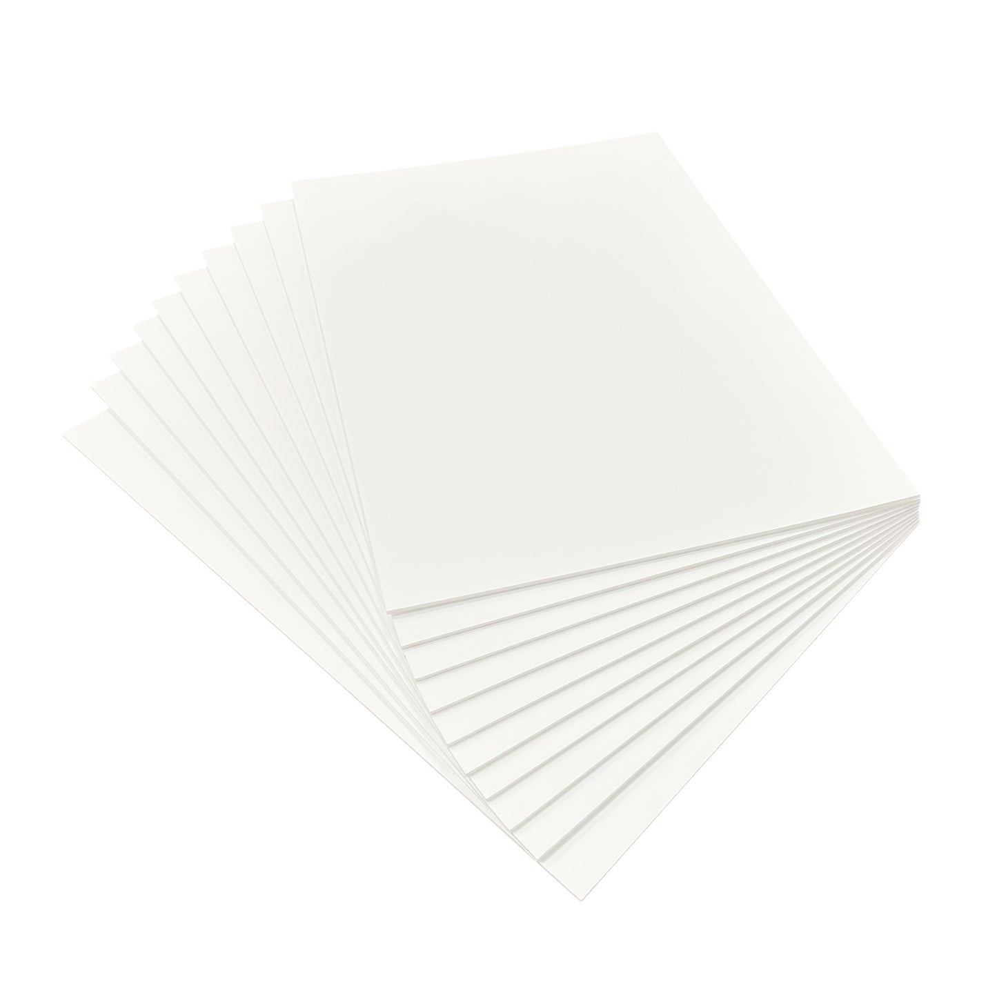Pack of 10 A1 5mm Self Adhesive White Foam Boards – 594 x 841mm
