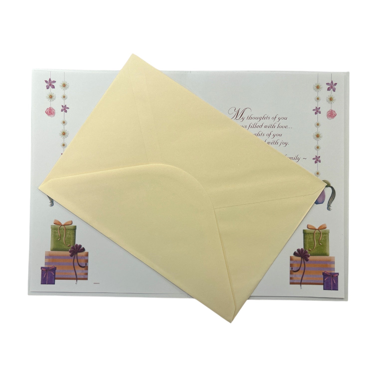 "On Mother's Day With Love To My Wife" Greeting Card