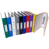 A5 Light Blue Paper Over Board Ring Binder by Janrax