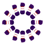 Purple Acrylic Yarn Roll – 10g, 4 Strand 8 Ply Knitting Wool
