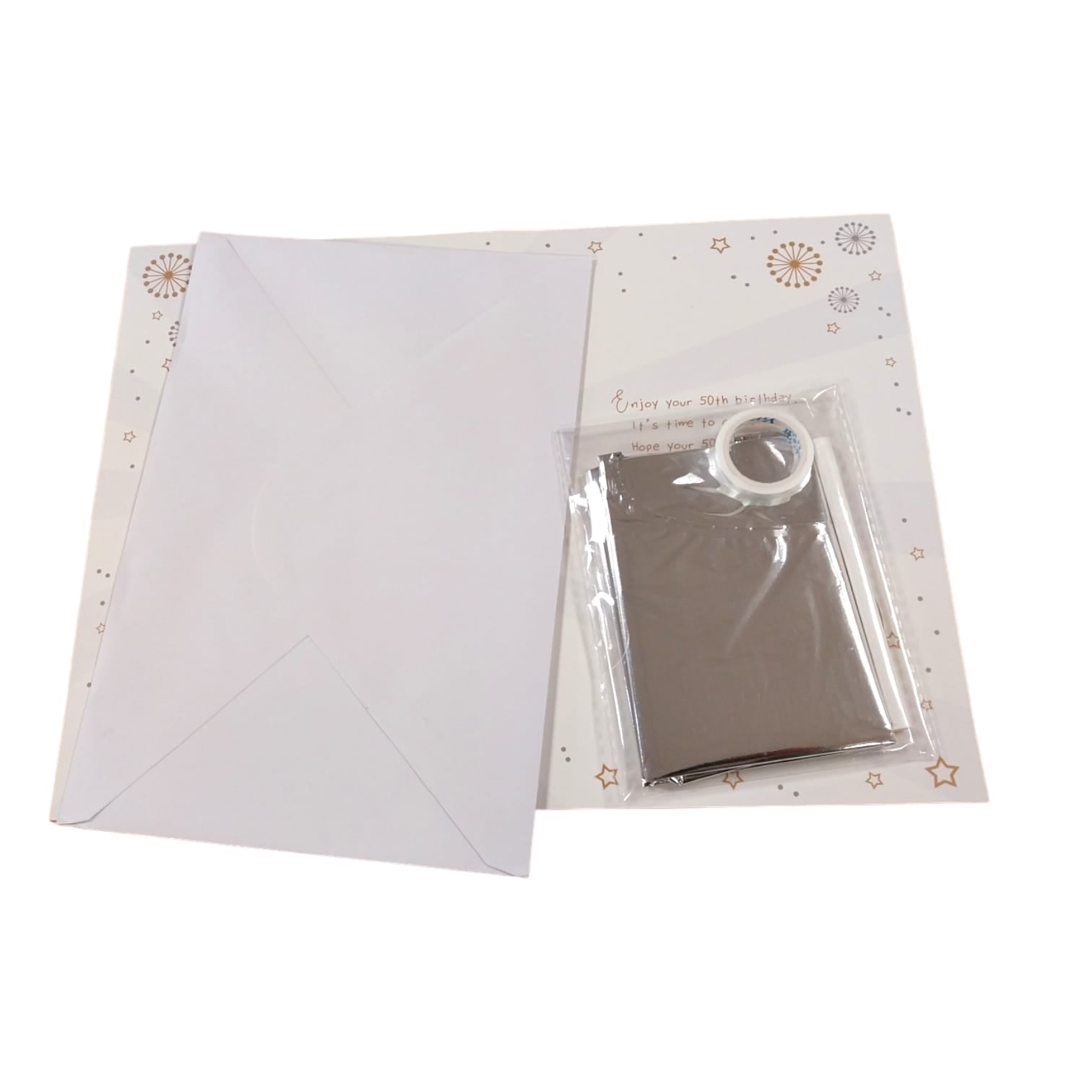 Age 50 Today Balloon Boutique Greeting Card