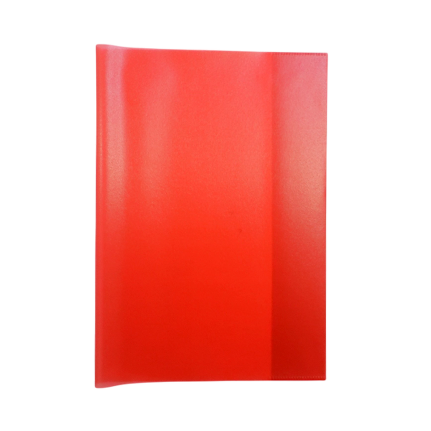 Pack of 10 A4 Frosted Red Exercise Book Covers