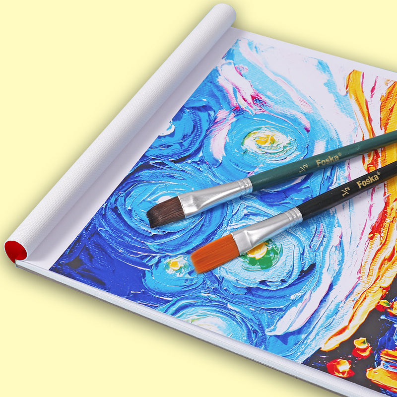 A4 10 Sheets Canvas Pad