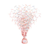 Birthday Glitz Rose Gold Balloon Weight Centerpiece {DC}