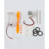 Aerodynamic Aircraft DIY Mechanical Model Stem Toy with Instruction Book