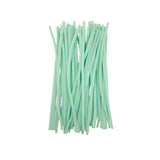 Pack of 50 Pastel Green Coloured Pipe Cleaners 30cm x 6mm Craft Chenille Stems