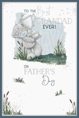 Bear With Trophy Best Grandad Father's Day Card