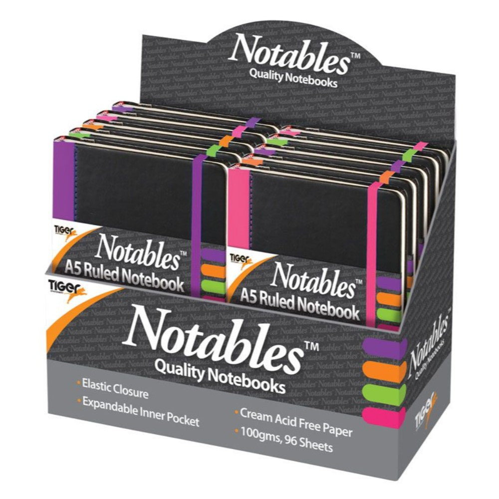 A5 Notables Soft Feel Note Book Assorted colour