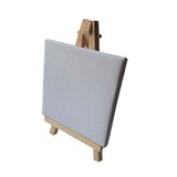 Mini Easel and Canvas Set