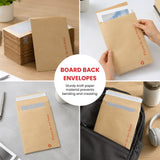 Box of 125 B5 Board Back Envelopes (241 x 178mm)