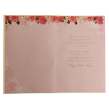 To My Wife Beautiful Roses Design Pink Mother's Day Card