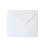 Pack of 50 White 100gsm 146x165mm Gummed Envelopes