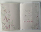 Soft Whispers Thank you Very Much Card Butterfly