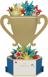 Paper Wonder Pick a Title Customizable Pop Up Card for Mother's Day, Coach, Teacher, Grad, Nurse