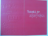 Grade A For Amazing Teacher Thank You Card {DC}