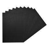 Pack of 20 A2 Bristol Board Black Colored Craft Papers 230gsm
