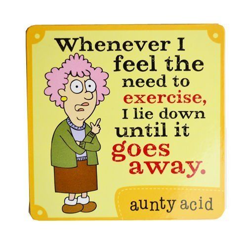 Aunty Acid Coaster Whenever I Feel The Need {DNL EBAY}