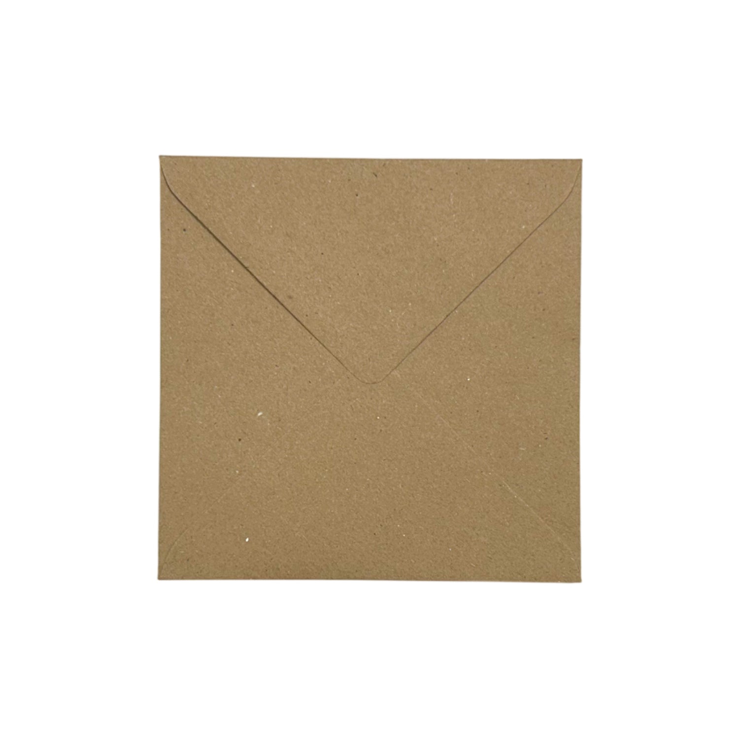 Pack of 50 Eco Kraft Recycled 110gsm 130x130mm Gummed Envelopes