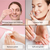 Pack of 80 Round Cotton Wool Pads