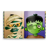 Halloween Make A Face Stickers Book