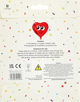 Smiley Heart Design Love You Presents Valentine's Day Balloon