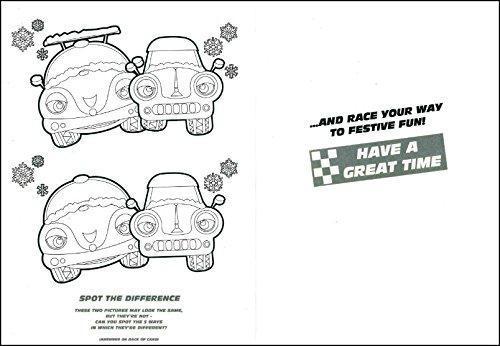 Hallmark - 'Start Your Engines...' - Activity Christmas Card - Ch0327 