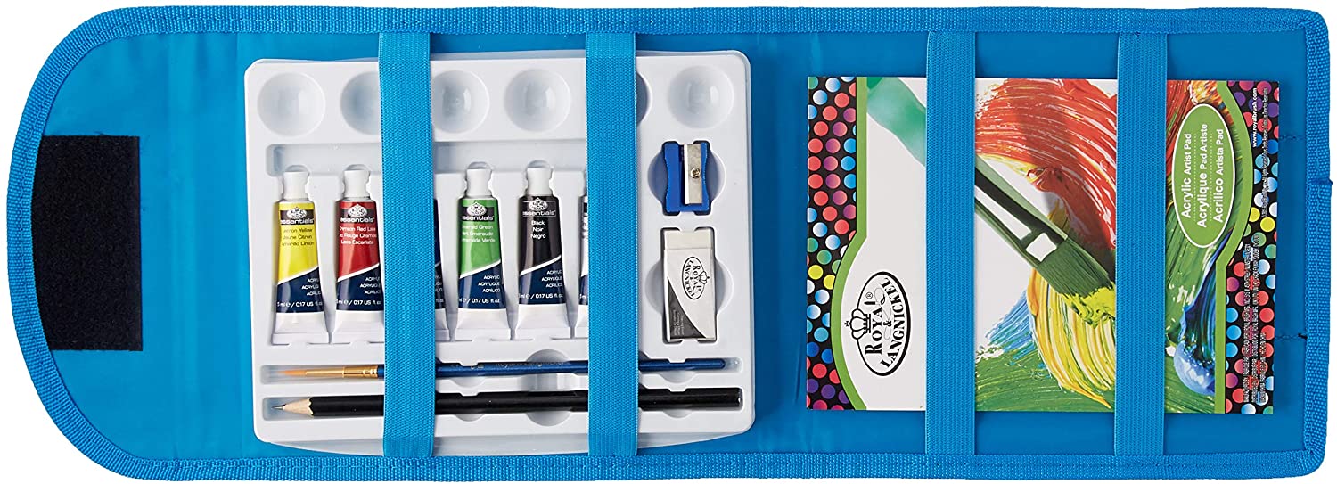Keep N' Carry 13 Piece Acrylic Painting Set by Royal & Langnickel {DC}