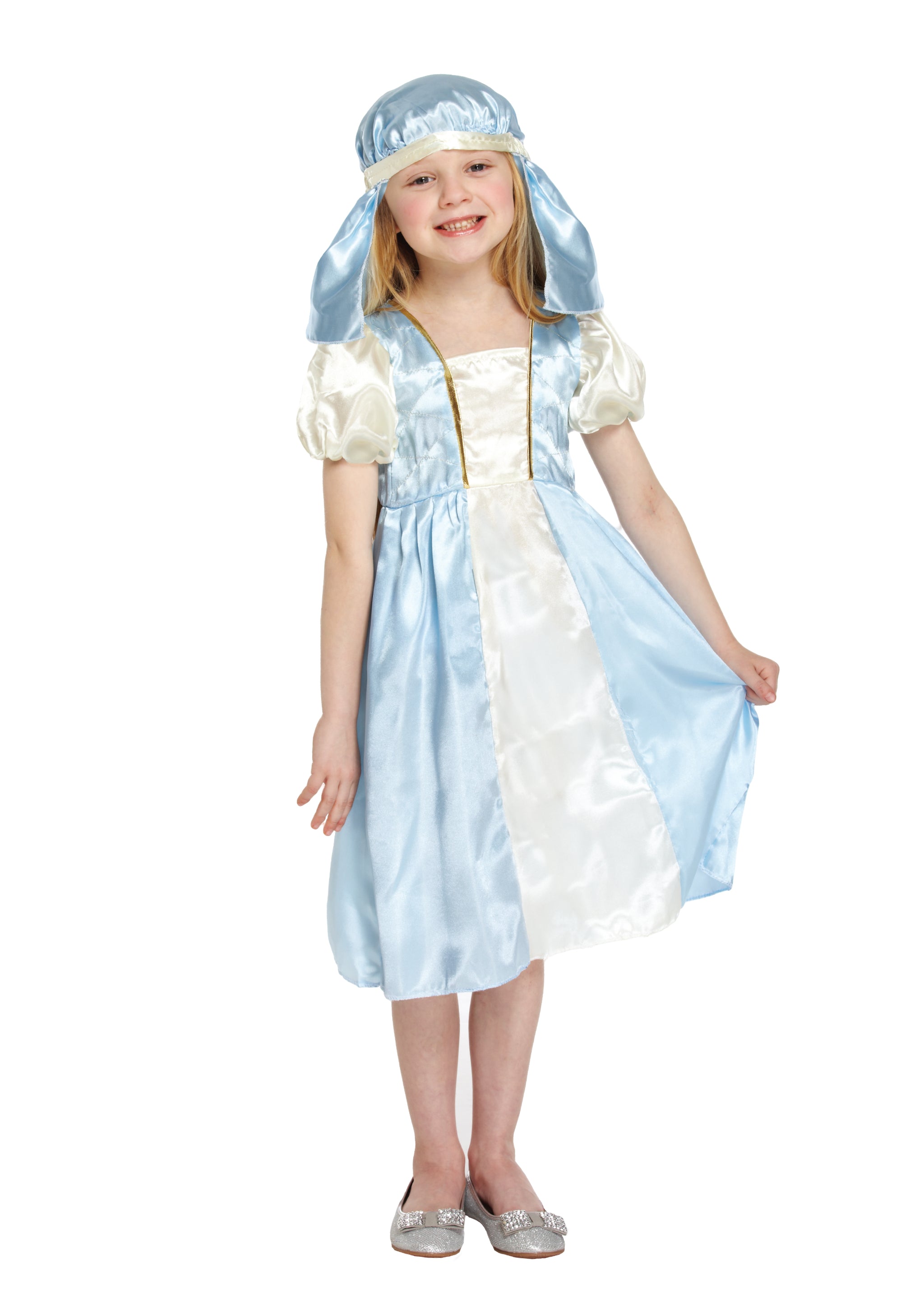 Child Mary Nativity Fancy Dress Costume (7-9 Year Olds) {DC}