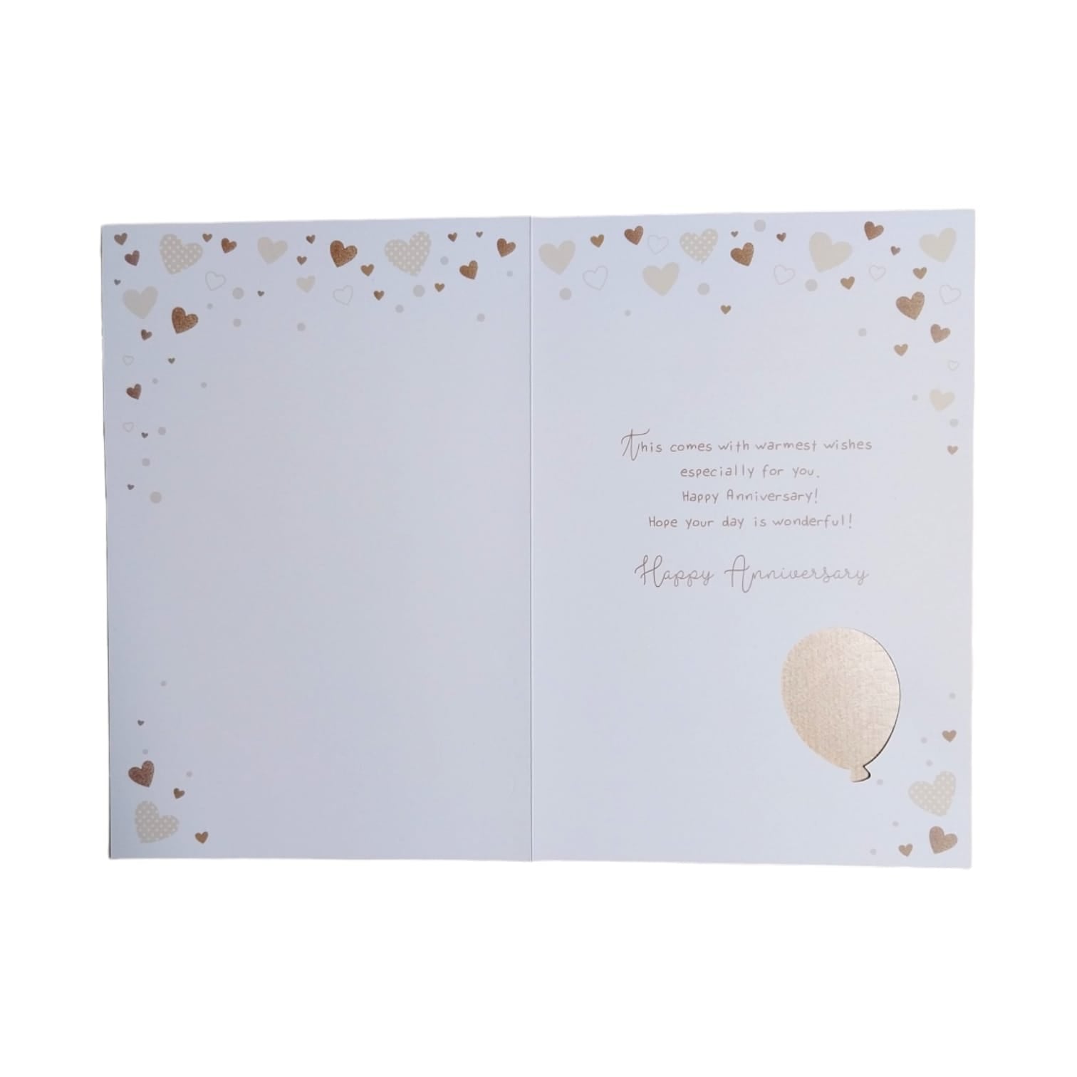 On Your Anniversary Congratulations Balloon Boutique Greeting Card