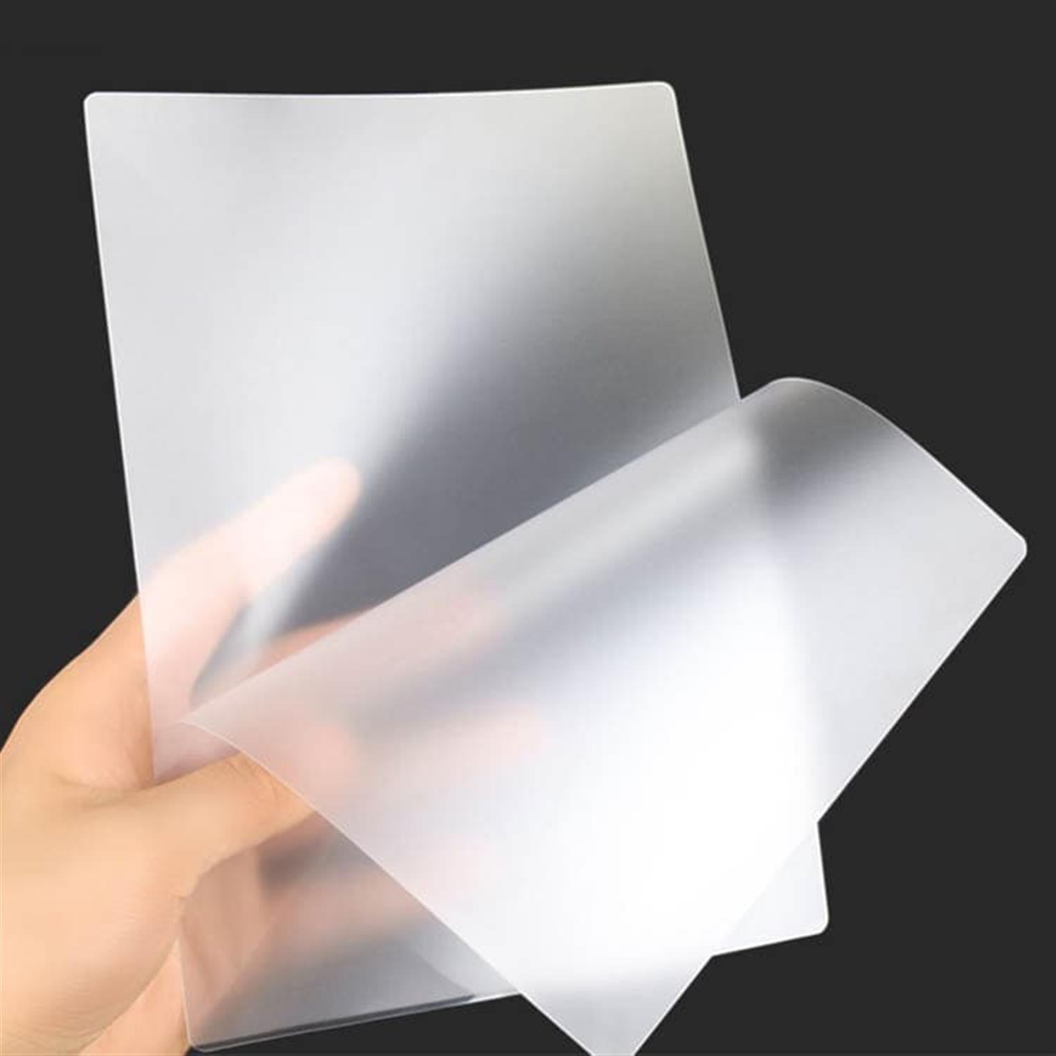 Pack of 100 A4 Waterproof PVC Glossy Pouch 80mic Laminating Film