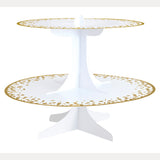 Gold Foil Cardboard Cupcake Stand