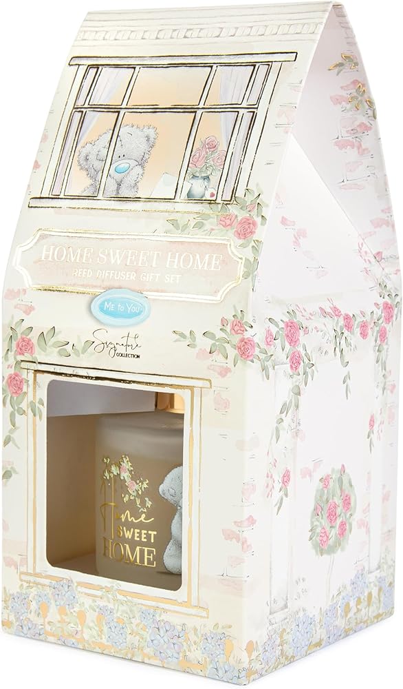 Me to You Tatty Teddy Reed Diffuser, Peony & Freesia Fragrance Signature Collection