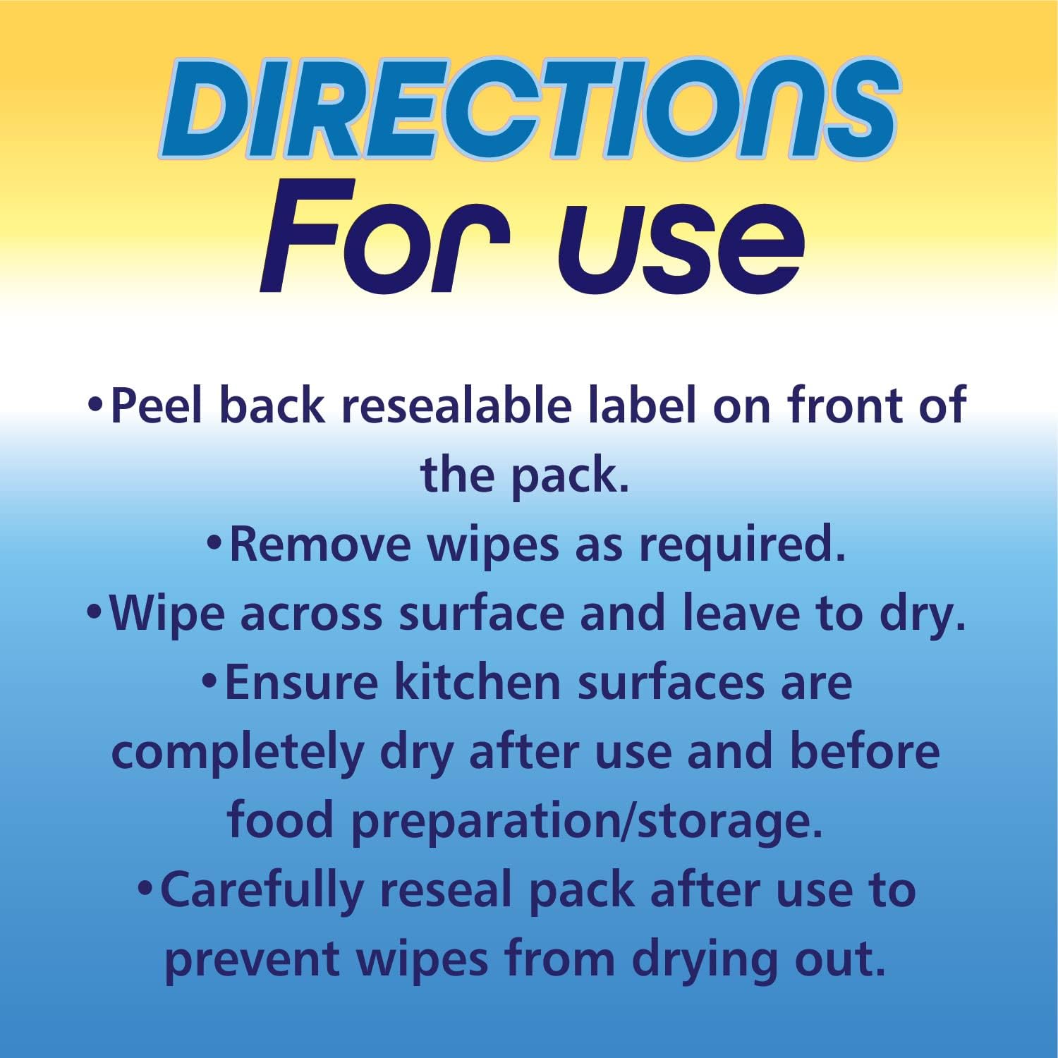 Pack of 50 Duzzit Biodegradable Antibacterial Clean And Fresh Wipes