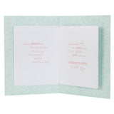 Wedding Luxury Handmade Card 'Hereâ€™s To Marriage'