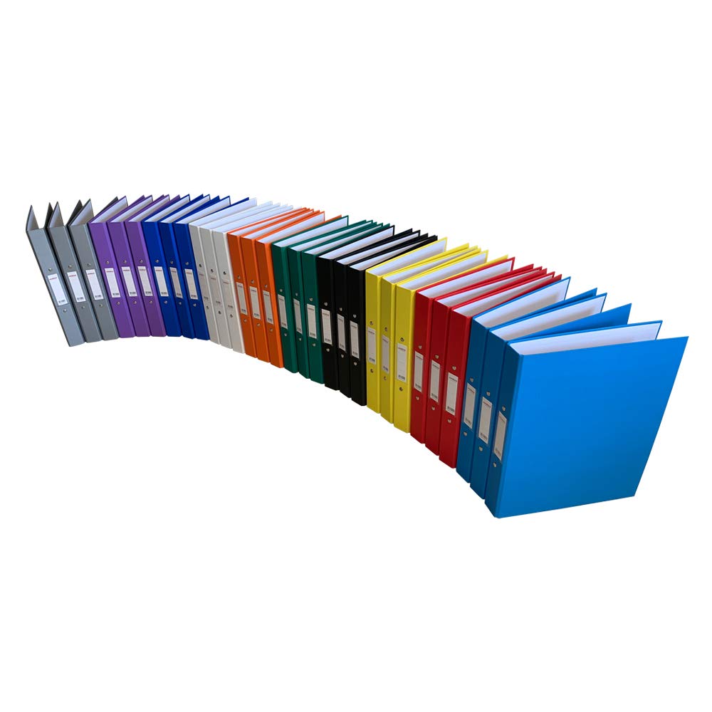 A4 White Paper Over Board Ring Binder by Janrax