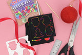 Eco-Friendly Christmas Magic Colour Scratch Set