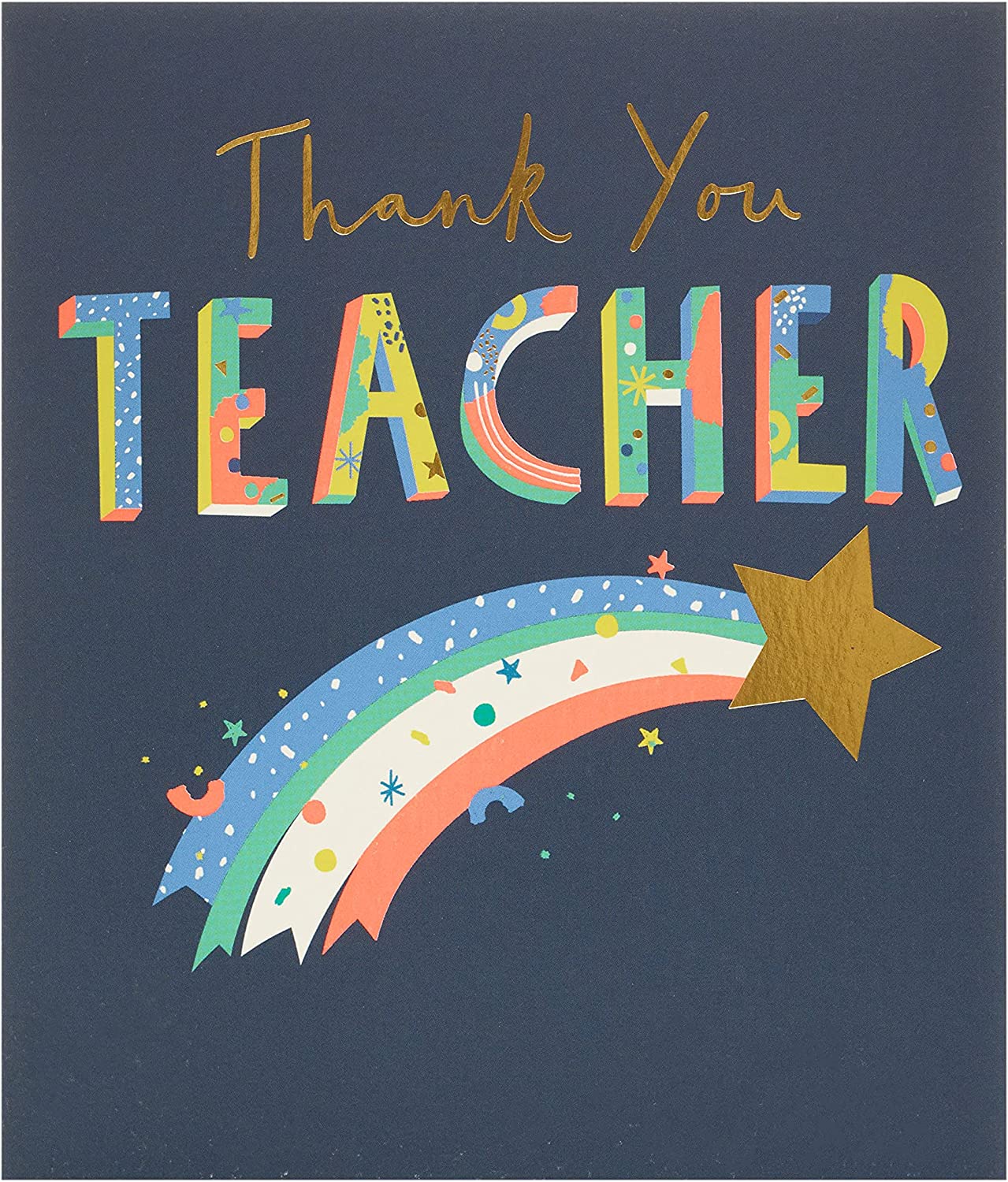 Thank You Teacher Appreciation Card {DC}