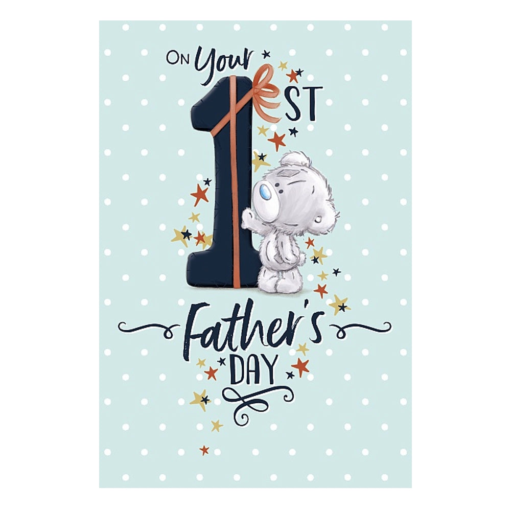 Tiny Tatty With Number One Me To You 1st Father's Day 