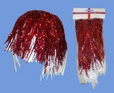Red & White Tinsel Wig England {DC}