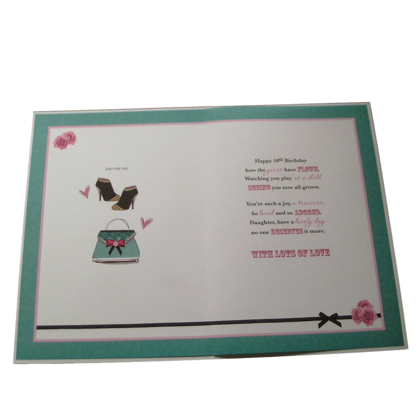 Dear Daughter On Your 18th Birthday Greeting Card 