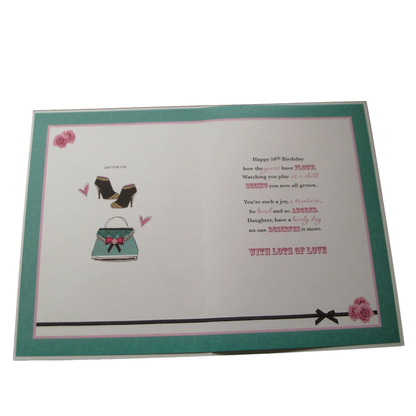 Dear Daughter On Your 18th Birthday Greeting Card 
