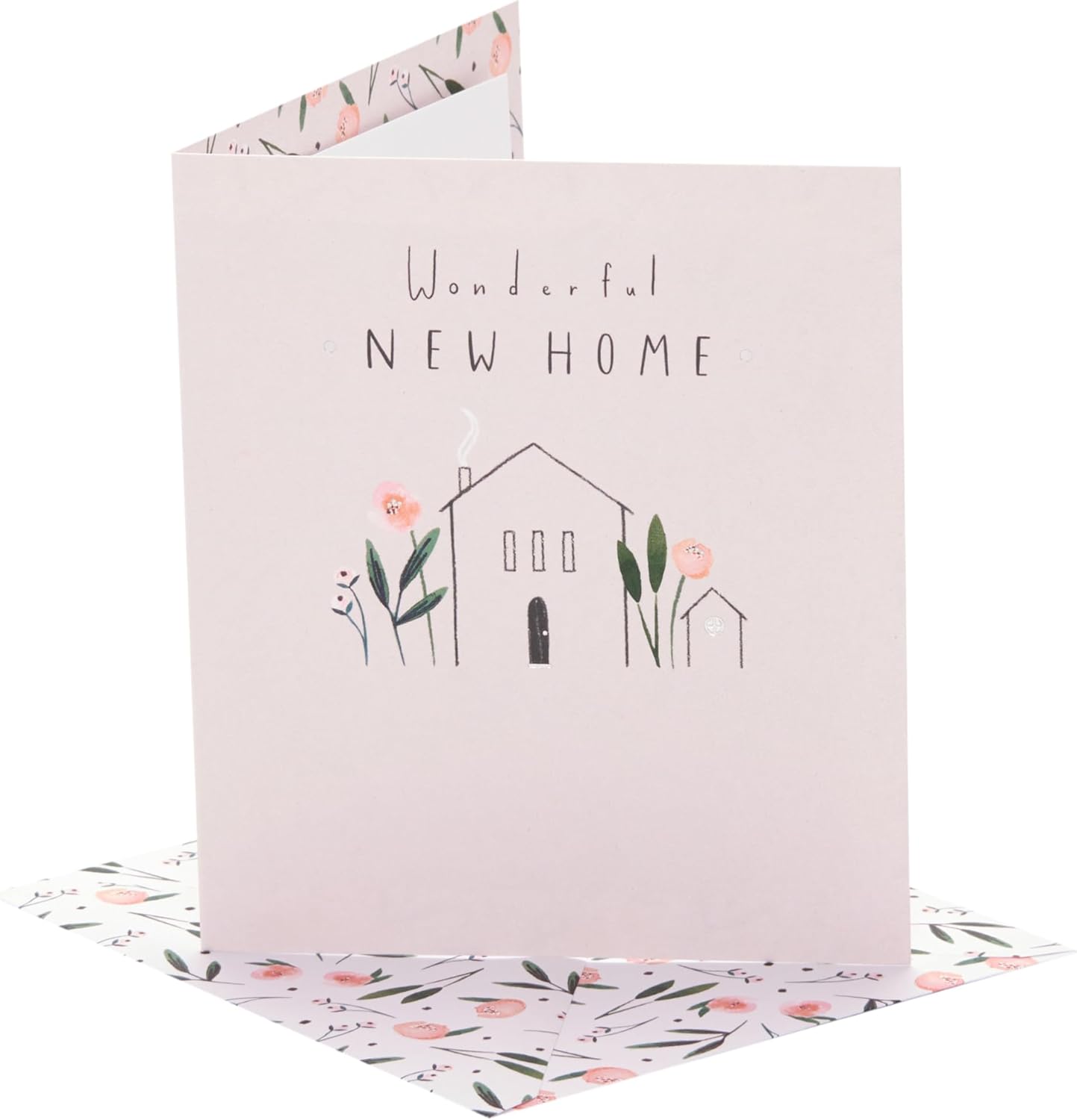 Wonderful Design House Warming New Home Congratulations Card