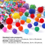 Pack of 1200 Pieces DIY Arts and Crafts Set