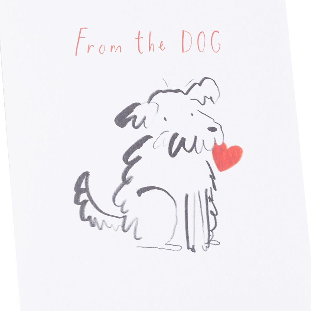 From the Dog With Heart Valentine's Day Card